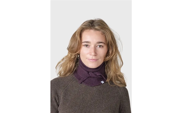 Klitmøller Collective - Violet Small Knit Scarf - Burgundy